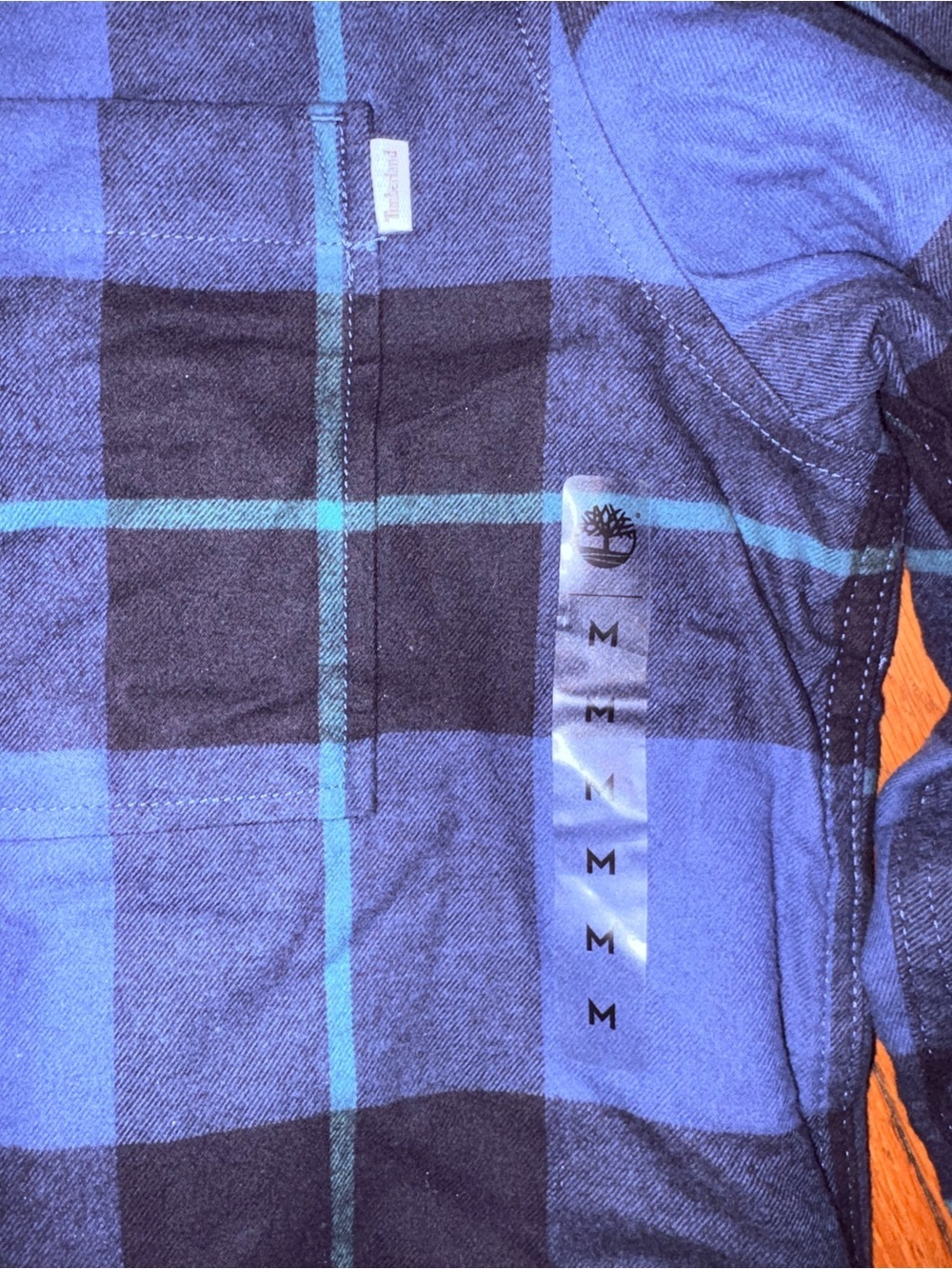 Timberland long-sleeve plaid flannel - Picture 5 of 13